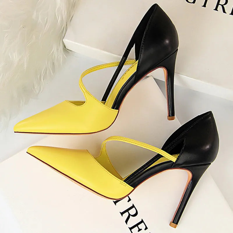 Summer 9.5cm High Heels Sandals for Women, Sexy Party Shoes