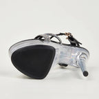 Crystal Transparent Platform Sandals Women Open Toe Rhinestone High Heels