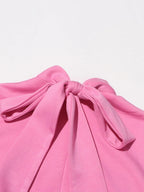 Odele Mini Dress with Flower Appliques