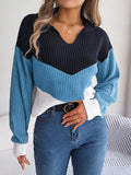 | Patchwork sweater