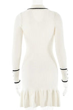 Elegant Long Sleeve Bodycon Mini Dress