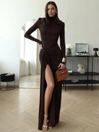 Zara - Long Sleeve Bodycon Club Dress