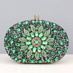 Diamond Encrusted Clutch Bag by Meghan