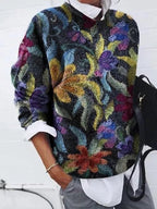 | Floral Sweater