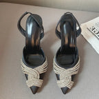 Spring Autumn Thin High Heels Ladies Sandals 11CM