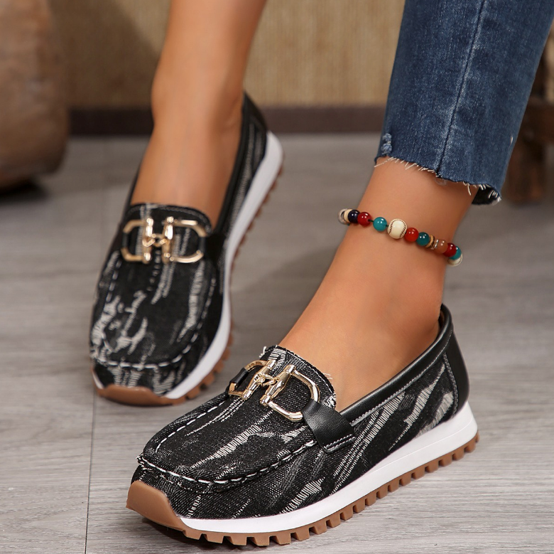 AmyVictoria | Hybrid Buckle Loafers
