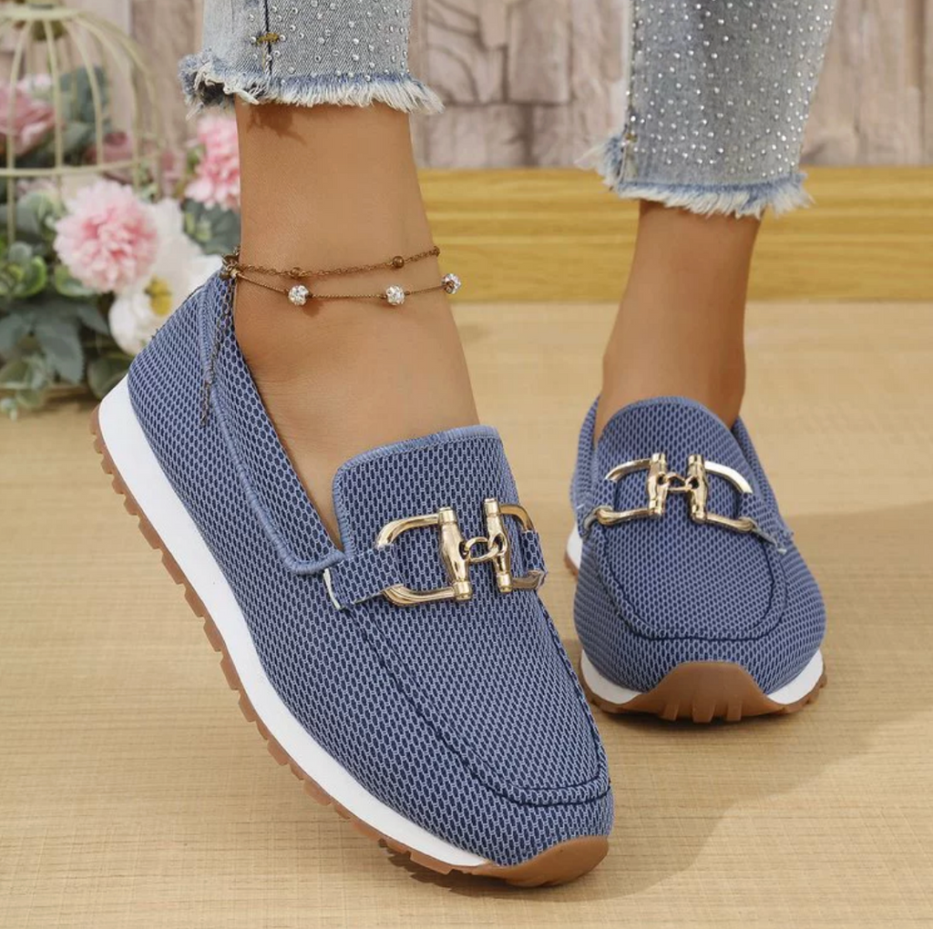AmyVictoria | Chic Loafer Sneakers