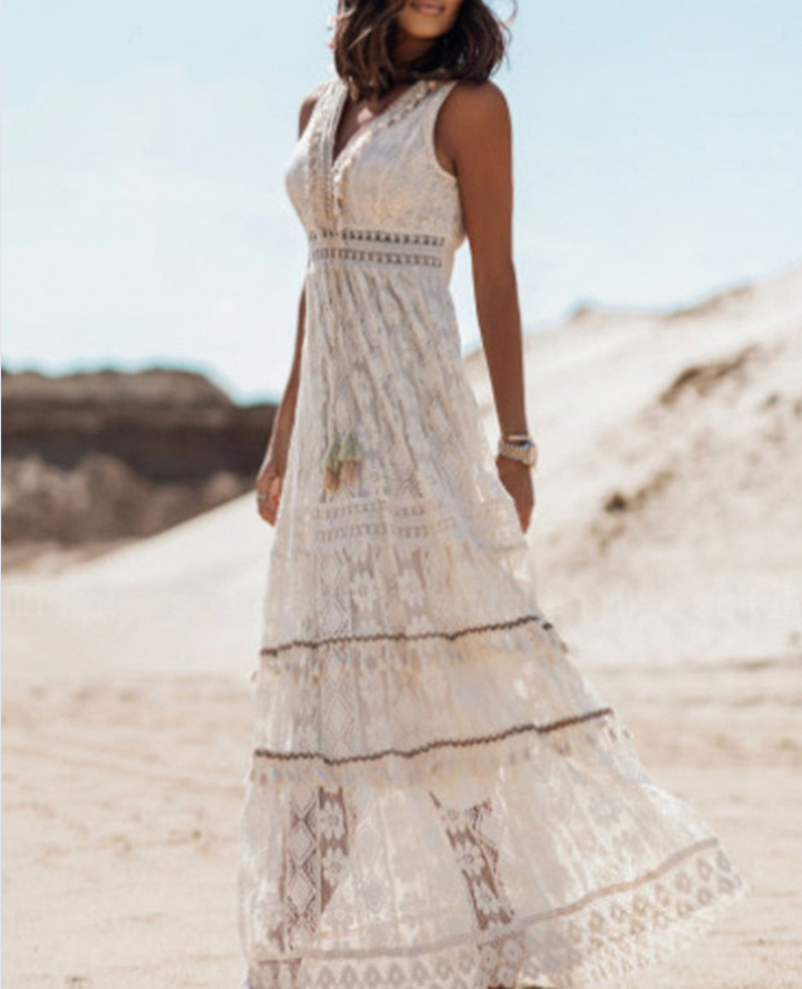Marisol Premium Boho Dress Chic Silhouette Collection