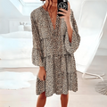 Violeta Chic Dress Leopard Print Boutique Collection