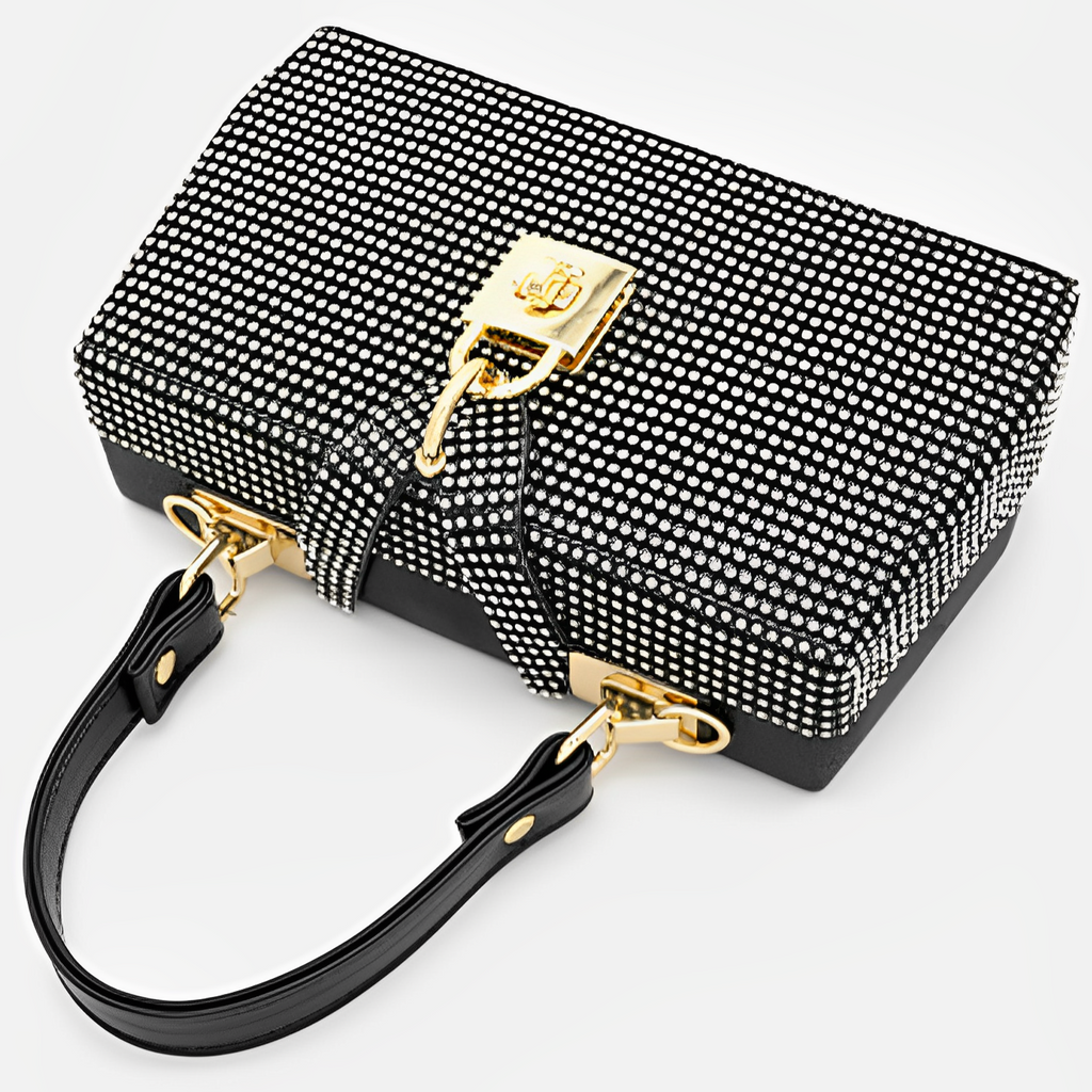 Diamond Encrusted Handbag by Pamela
