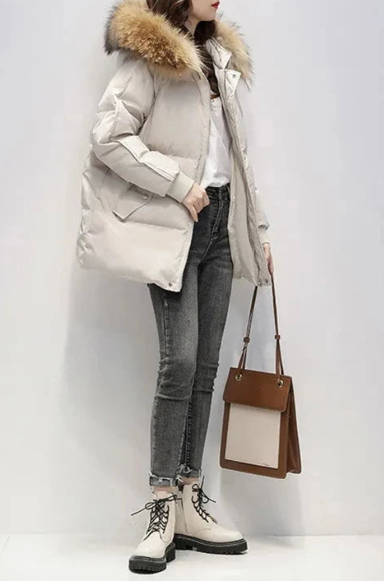| Relaxed winter coat