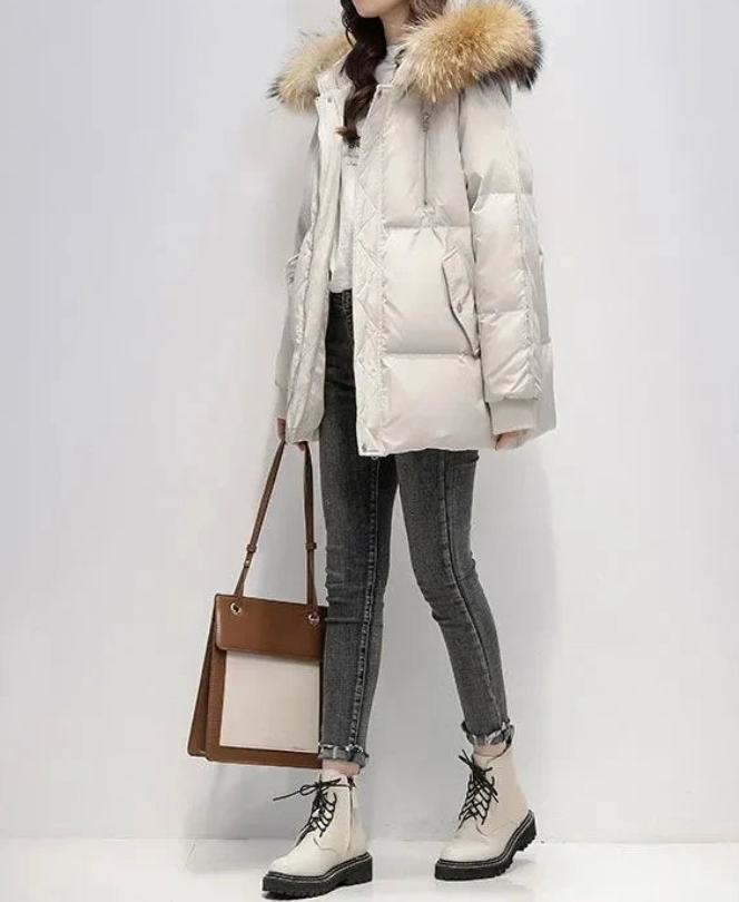 | Relaxed winter coat