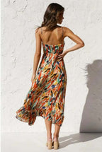 Rose Effortless Colorful Summer Dress Elevated Occasion Wear