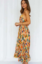 Rose Effortless Colorful Summer Dress Elevated Occasion Wear
