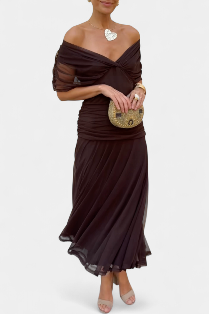 Elowen | Floral V-Neck Dress