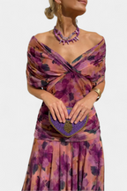 Elowen | Floral V-Neck Dress