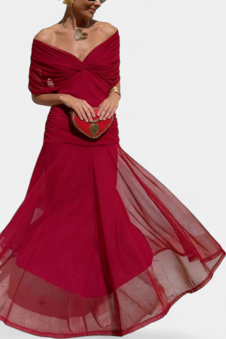 Elowen | Floral V-Neck Dress