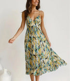 Rose Effortless Colorful Summer Dress Elevated Occasion Wear