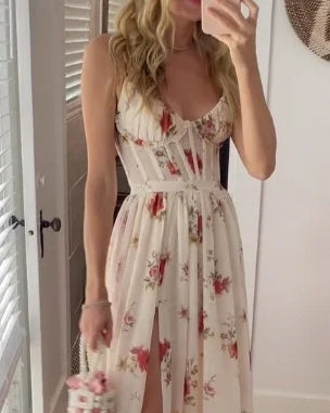 Georgina Premium Gorgeous Floral Dress Everyday Luxe Edit