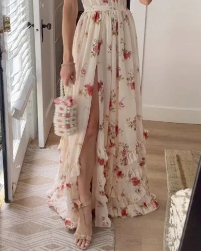 Georgina Premium Gorgeous Floral Dress Everyday Luxe Edit