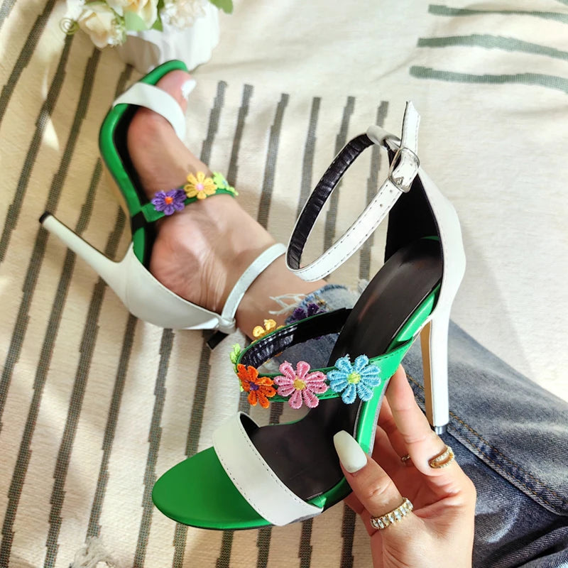 Sunflower Narrow Band Sandals for Women