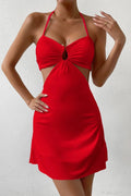 Backless Mini Dress