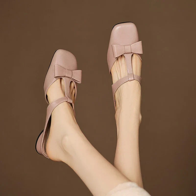 Evelina | Leather Mules