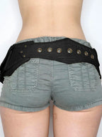 Vintage Gothic Big Pockets PU Leather Belt