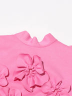 Odele Mini Dress with Flower Appliques