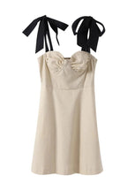 Sleeveless High Waist Mini Dress