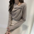 | Velvet sweater for women