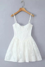 Slim Fit Sleeveless Patchwork Mini Dress