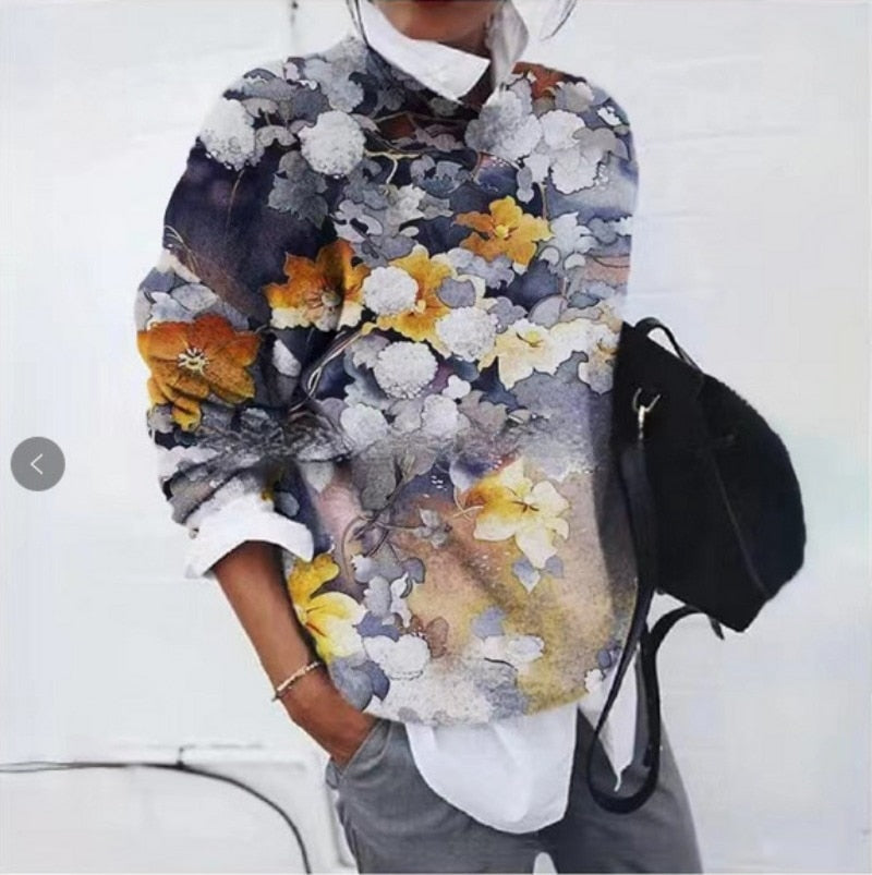| Floral Sweater