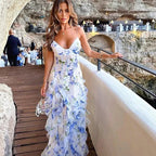 Adelaida Premium Dress with Print Chic Silhouette Collection