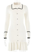 Elegant Slim Bodycon Long Sleeve Mini Dress