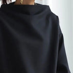 | High-Neck Casual Top