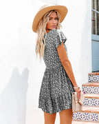 | Floral Midi Dress