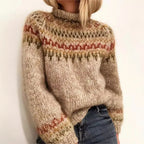 | Knitted sweater in color