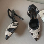 Spring Autumn Thin High Heels Ladies Sandals 11CM