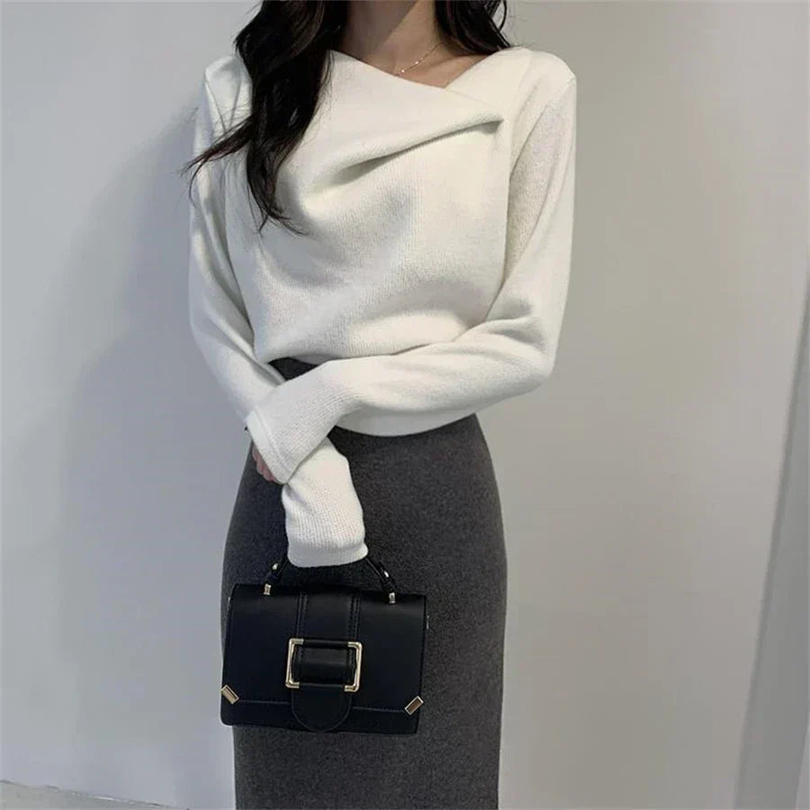 | Velvet sweater for women