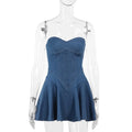 Summer Woman's Dresses Miniskirt Strapless Sexy & Club Party dress