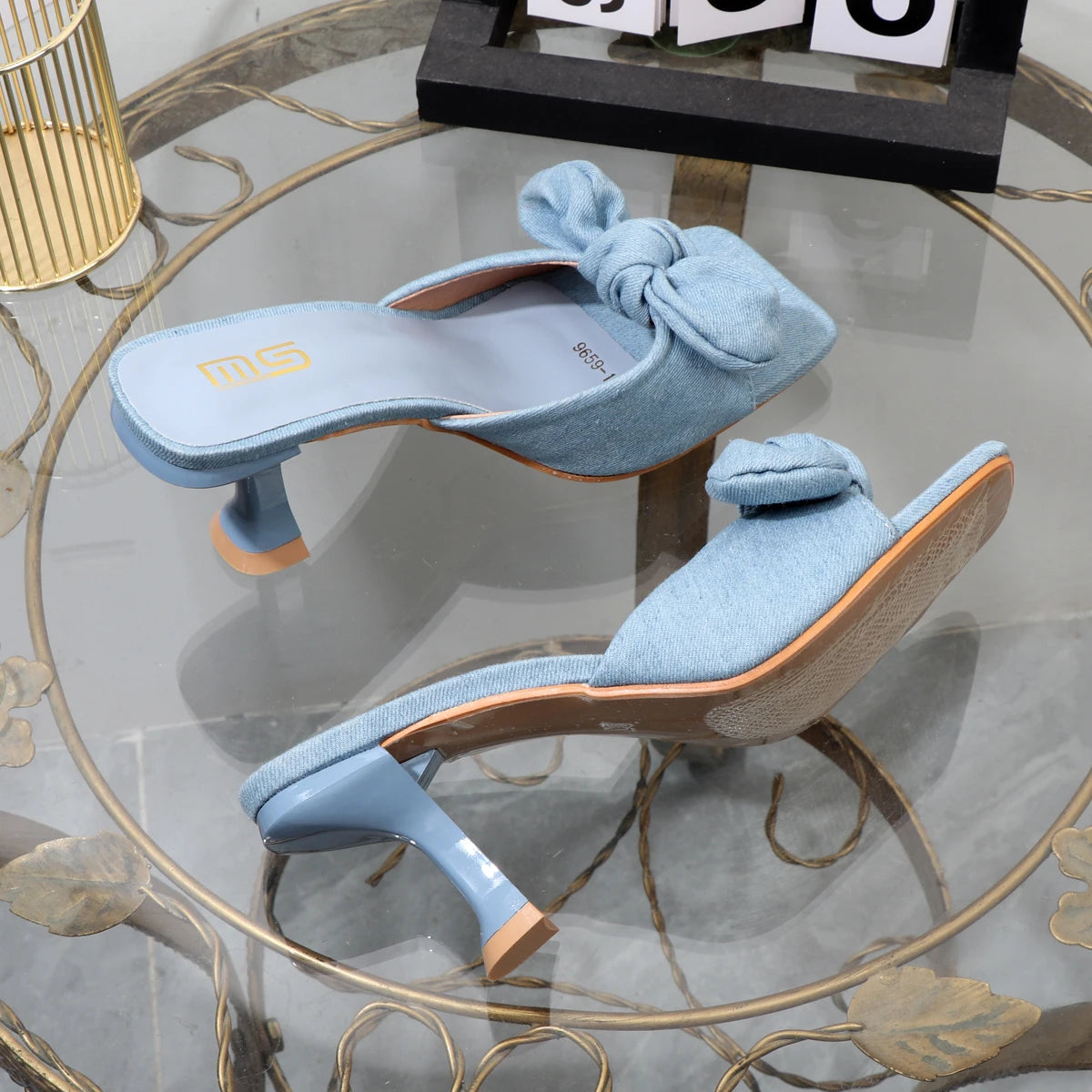 Square Toe Thin Heel Sandals - High-Value Women's Drag High-Heeled Shoes