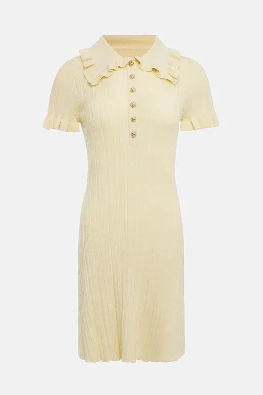 Elegant Slim Fit Mini Dress