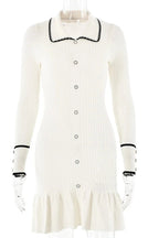 Elegant Long Sleeve Bodycon Mini Dress