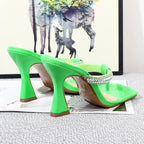 Thin High Heel Plus Size Sandals for Summer Foreign Style