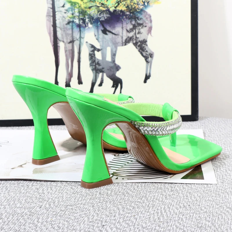 Thin High Heel Plus Size Sandals for Summer Foreign Style