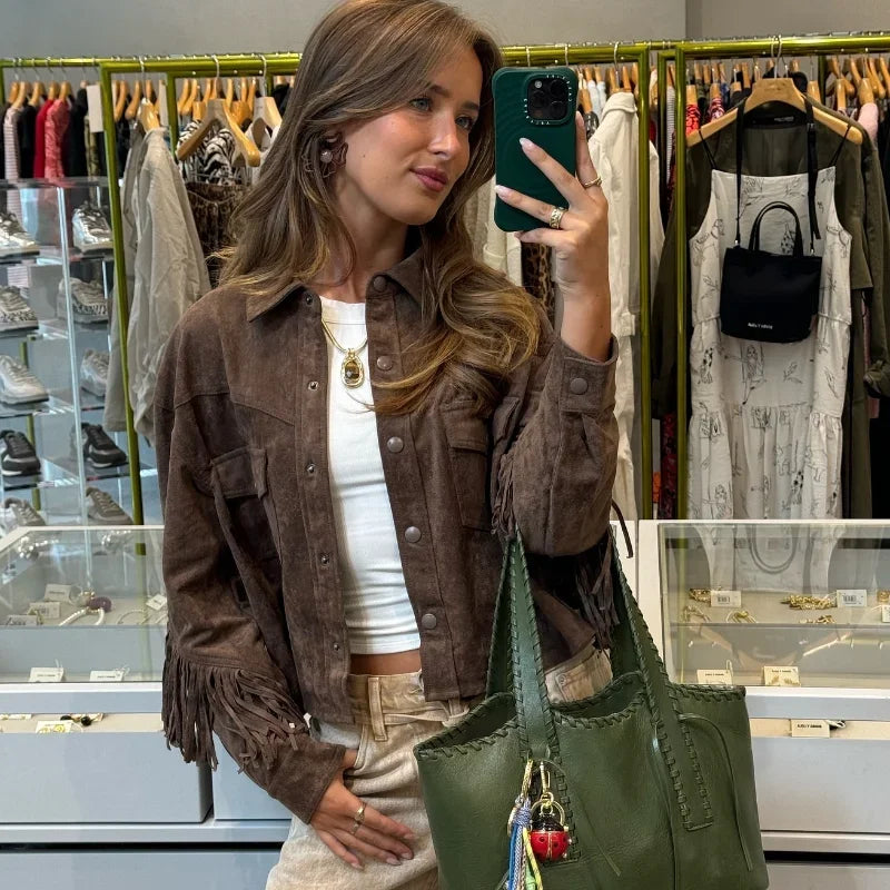 Buckle Warmth Feather Jacket