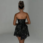 Everything You Love Sparkle Corset Mini Dress