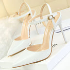 Patent Leather Stiletto Heels for Women - Sexy Party Pumps