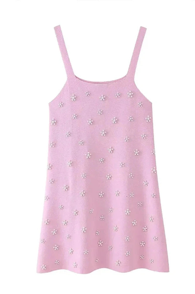 Sleeveless High Waist Mini Dress
